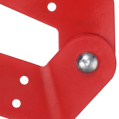 2pçs Dobradiças de Aço Galvanizado para Escada de Sótão com Cordão, Kit de Substituição, Peças de Escada Dobrável, Ferramentas de Engenharia, Construção