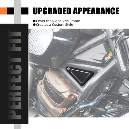 Para Harley Sportster S RH1250S 2021-2024 Nightster RH975 2022-2024 Special RH975S 2023-2024 Tampa Lateral Direita Tampa Frontal do Quadro