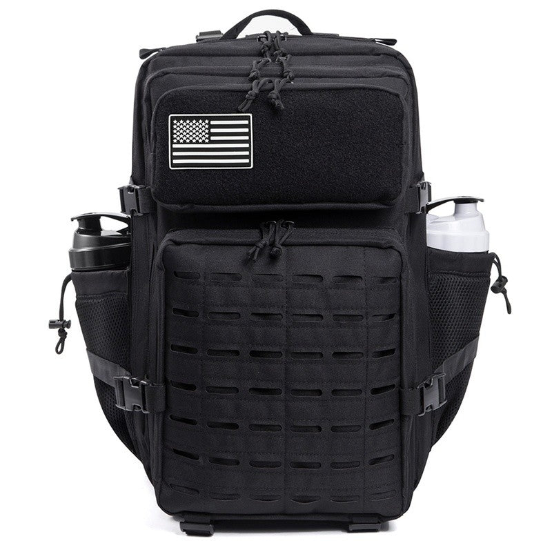 Mochila Tática 45L survival Bag Hunting MOLLE Backpack GYM Para Homens EDC Outdoor Hiking Rucksack com Suporte para Garrafa