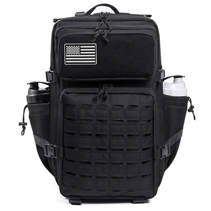 Mochila Tática 45L survival Bag Hunting MOLLE Backpack GYM Para Homens EDC Outdoor Hiking Rucksack com Suporte para Garrafa