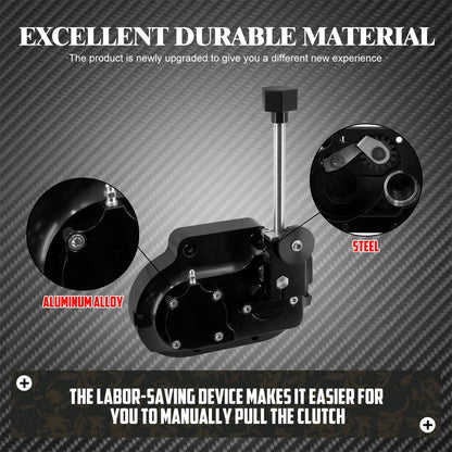 Embreagem de marcha à ré que economiza mão de obra para motocicleta, refit da embreagem de velocidade traseira para Harley Touring Street Glide FLH 08-23 Softail Breakout