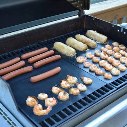Grill Mat  44X33CM Non Stick BBQ Grill Liners Oven Grill Foil Barbecue Liner Reusable Mat Bbq Tools Accessories