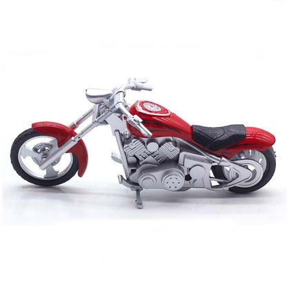 1:18 Harley Rider Moto de Corrida Modelo Fundido em Metal Modelo de Moto de Rua Brinquedo Infantil Presente