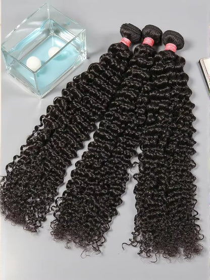 Pacotes de Cabelo Humano Ondulado Profundo de 32 36 40 Polegadas Cabelo Brasileiro Remy Virgem para Mega Hair Cacheado 1/2/3/4 Pacotes de Mega Hair com Preços Promocionais