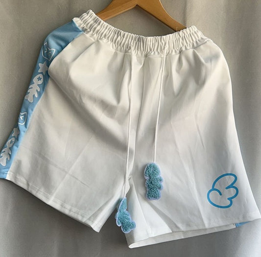 Shorts for Women's Kawaii Women Clothing Japanese Summer Short Pant Print Drawstring  Casual Y2k Pantalones 2025 Fashion Bottoms