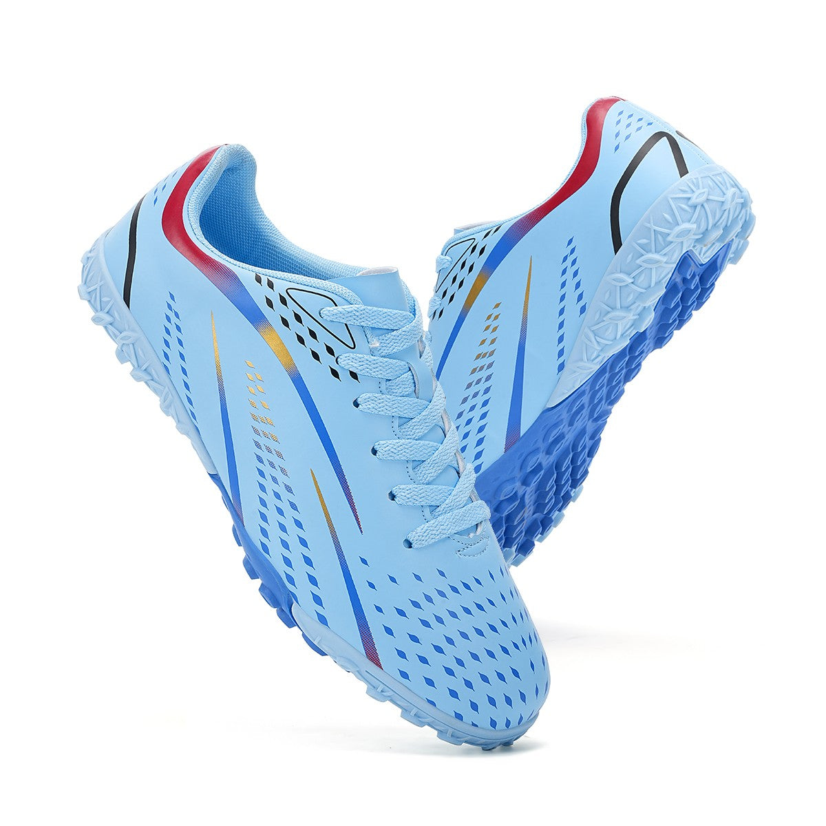 Unisex Soccer Cleats for Youth Training and Matches Lightweight TF Football Shoes with Enhanced Grip Comfort Durable Design