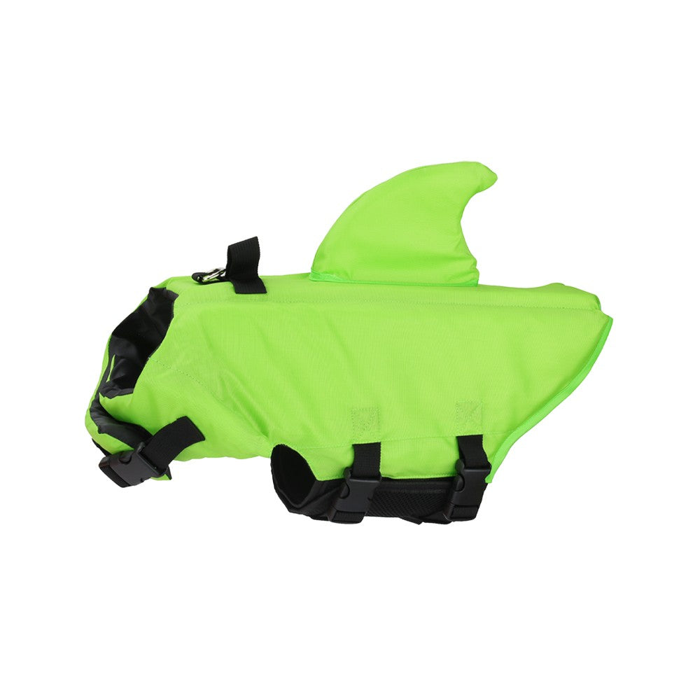 Colete Salva-Vidas Tubarão para Cães, Roupa de Natação para Cães Pequenos e Médios, Roupa de Banho para Pets