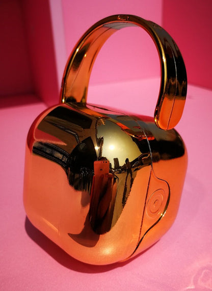 MIYOCAR BPA free CPSIA/CPSC PASS gold sliver pacifier with box set ideal gift for baby unique in the world bling pacifier