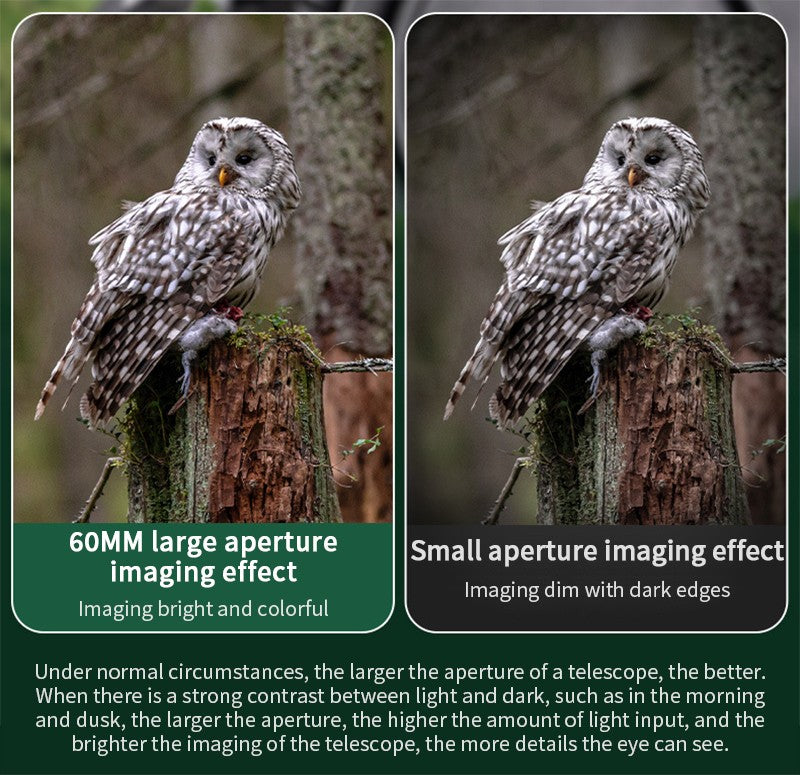 25-75x60 HD Spotting Scope Powerful Monocular Zoom Telescope Prism Waterproof for Birdwatching Target Shooting Camping