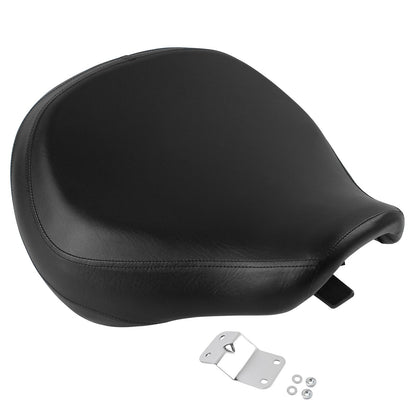 Almofada de assento de motocicleta preta, banco dianteiro e traseiro do passageiro para Suz-uki Volusia VL800 2001 2002 2003 2004 VL 400 800