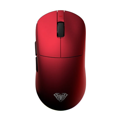 Mouse Gamer sem Fio Aula V9 Ultra E-sports Duplo 8k 3 modos PAW 3950 8k 55g Leve Ergonômico Acessório Personalizado para PC