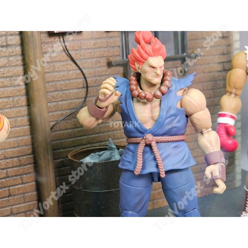 NEW JADA Toys E. Honda Akuma Cammy Anime Action Figure Statue JADA Street Fighter Model Toy Collection Model Doll Toy Gifts