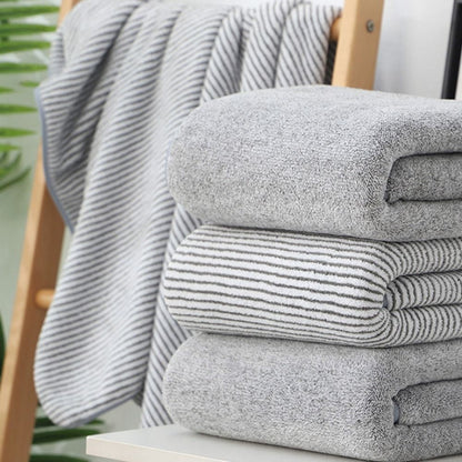 Multipurpose Absorbent Bath Towel Thickened Soft Sports Shower Towel Skin-friendly Japanese Style Beach Towel Gym