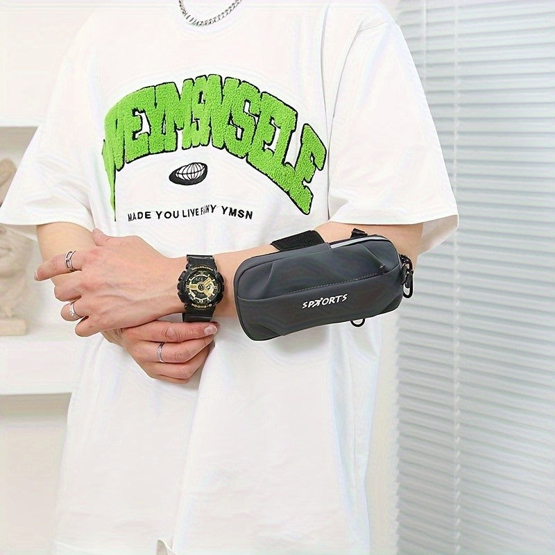 1pc Lightweight Multi-functional Satchel Bag for Men Women, Sport Running Bag for Coins Keys Cards Phone