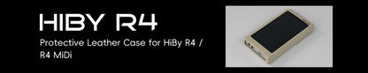 HiBy R4 ES9018Q2M*4 Android12 HiFi Music Player MP3 Áudio Bluetooth WiFi DSD256 MQA 16x USB DAC Amplificador de Fone de Ouvido 11hr 4.7'' OPA1652