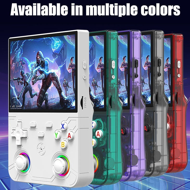 R36 Ultra X Retro Handheld Game Player WiFi Open Source Linux System 4.5" IPS Screen Hall Effect Emulator Wireless Gamepad Gift