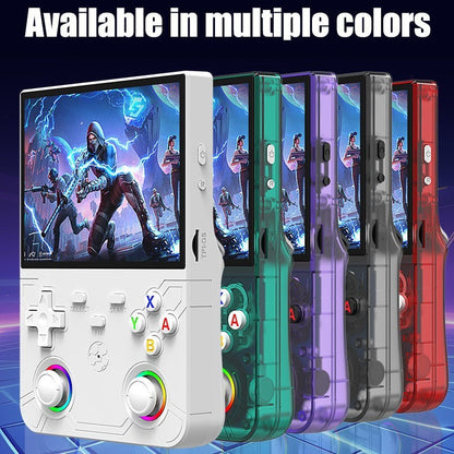R36 Ultra X Retro Handheld Game Player Open Source Linux System 4.5" Screen Hall Effect Emulator Wireless Gamepad Game Console