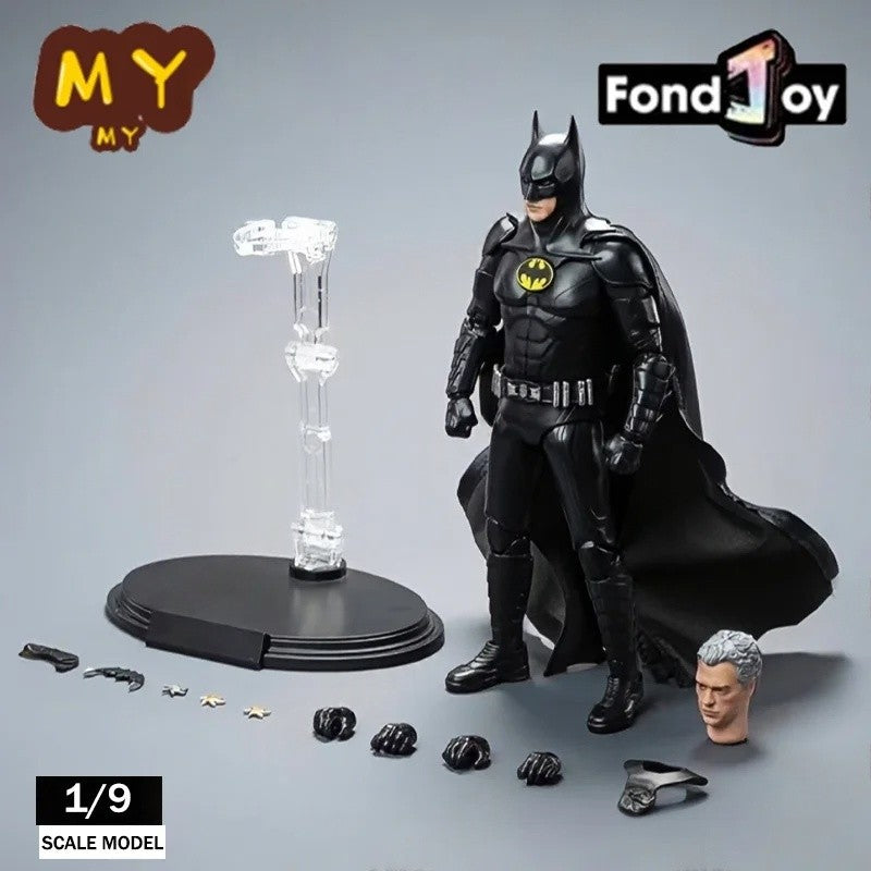 NOVO Boneco Original FondJoy Keaton Batman DC Liga da Justiça Figuras Detective Comics 1/9 BATMAN KEATON PVC Articulado Brinquedo Infantil