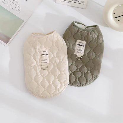 Dog Winter Warm Vest Coat Jacket with D-ring for Small Medium Dogs Puppy Vest Clothes Cotton Pet Jacket Dog Costume ??????