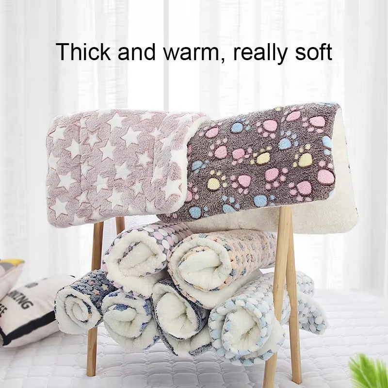 KEMORELA Tapete de Flanela para Animais de Estimação Cama de Cachorro de Inverno Cama de Cachorro Colchão de Sofá Almofada para Cães Pequenos Grandes Cobertor de Cachorro Suprimentos para Animais de Estimação