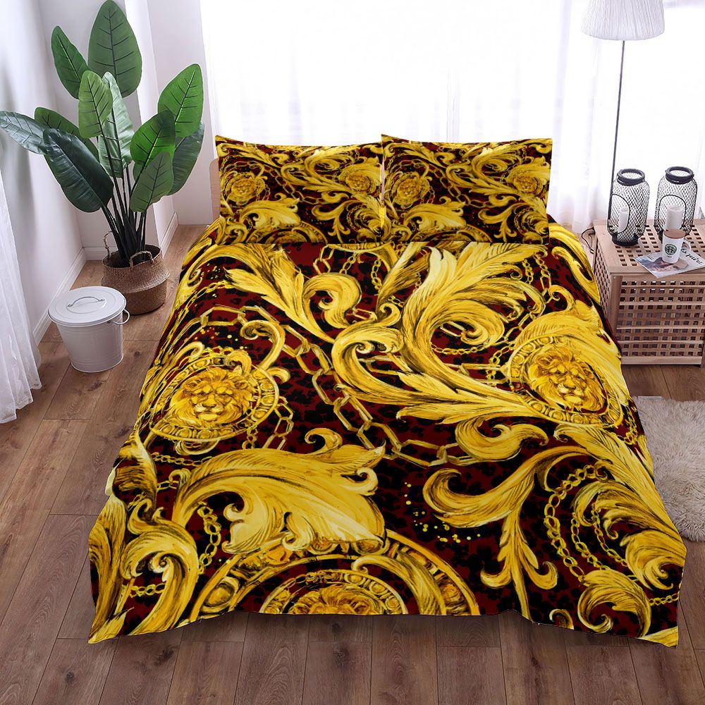Baroque Bohemian Style 3D Printed Bedding Set Comforter Duvet Cover Set King Queen Twin Size Birthday Gift Bedroom Decoration