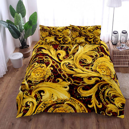 Baroque Bohemian Style 3D Printed Bedding Set Comforter Duvet Cover Set King Queen Twin Size Birthday Gift Bedroom Decoration