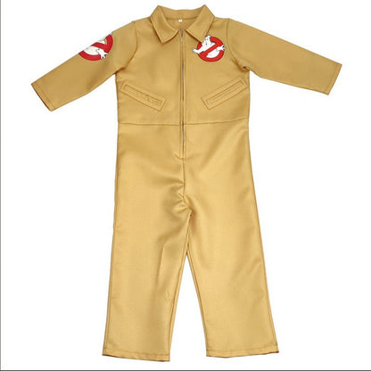 Men Kids Ghost busters Cosplay Costume Proton Pack Accessory Ghostbusters Boys Adult Women Jumpsuit Halloween Outfits Bodysuit