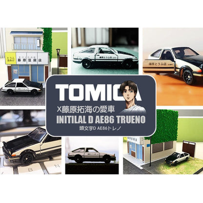 TOMY Initial D Toyota AE86 Supra RX7 GTR Carros de Liga Leve Fundidos e Veículos de Brinquedo Modelo de Carro em Miniatura Escala de Modelo de Carro Para Crianças