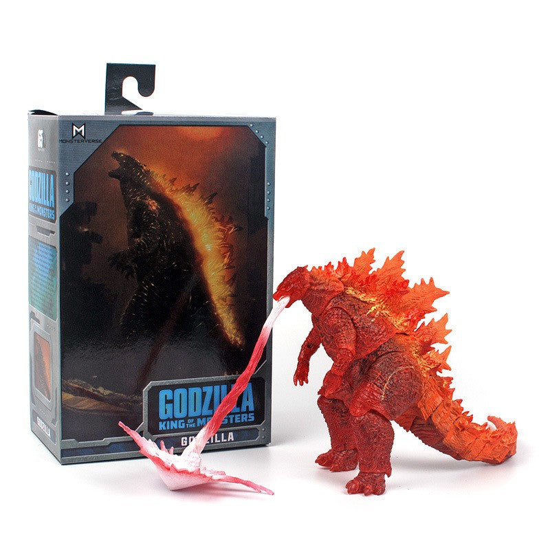 Neca Boneco Godzilla Anime Versão Filme Estatueta Pvc Decoração De Quarto Ornamento Presente De Natal Para Crianças Brinquedos