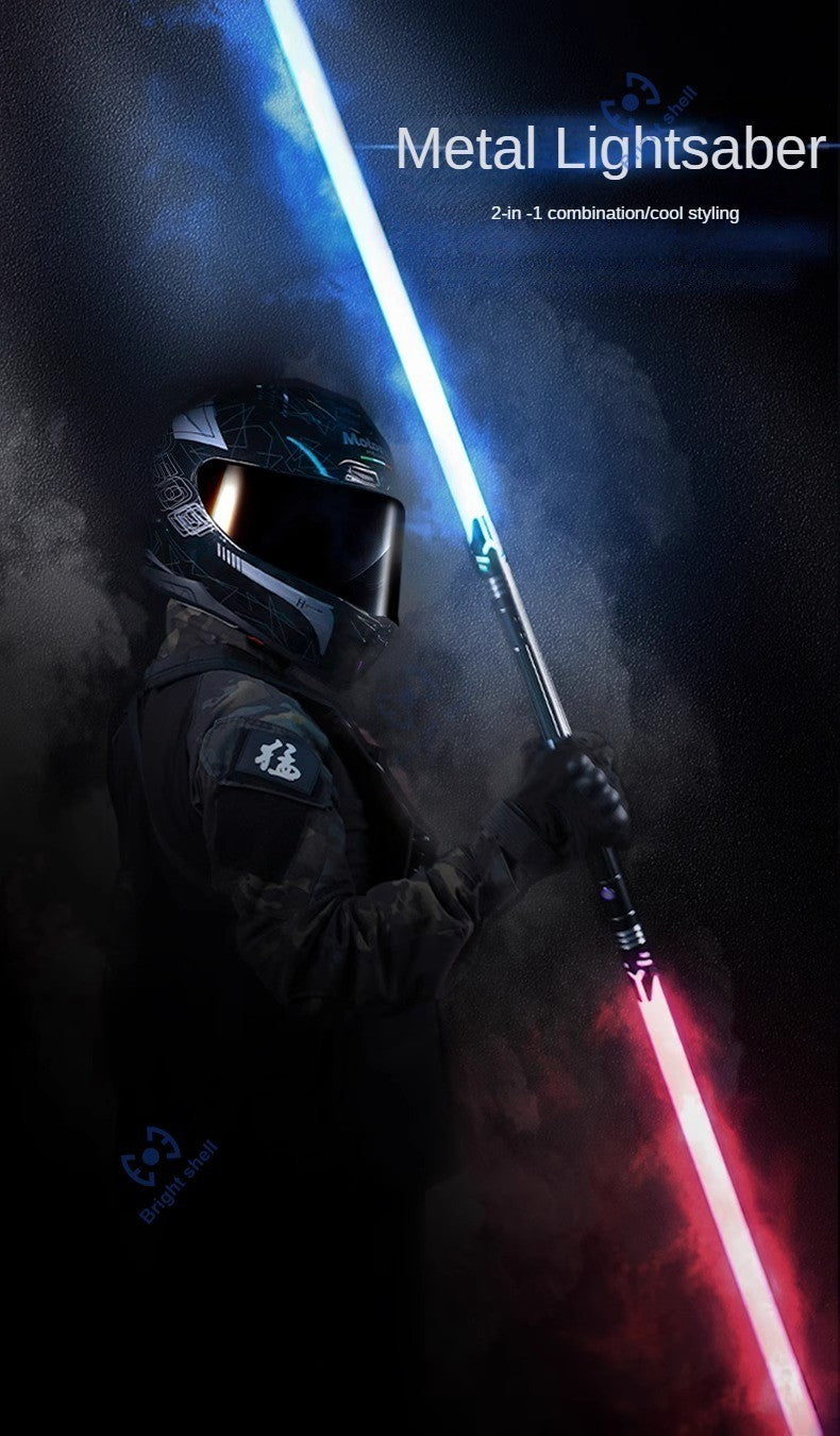 Metal Lightsaber Sword Toys RGB Light Saber 15Color Change Kids Soundfonts Force FX FOC Blaster Toys Jedi Sword Gift