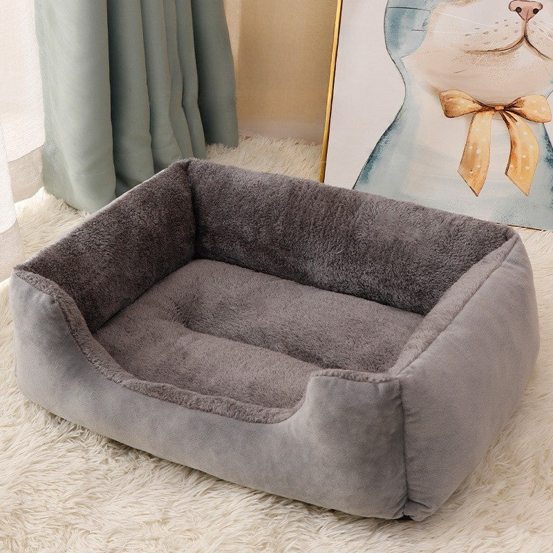 Almofadas de Gato Macias para Todas as Estações, Quentes de Inverno, para Camas de Gato e Cachorro, Laváveis e Resistentes a Mordidas, Almofadas Pequenas, Médias e Grandes para Cama de Cachorro