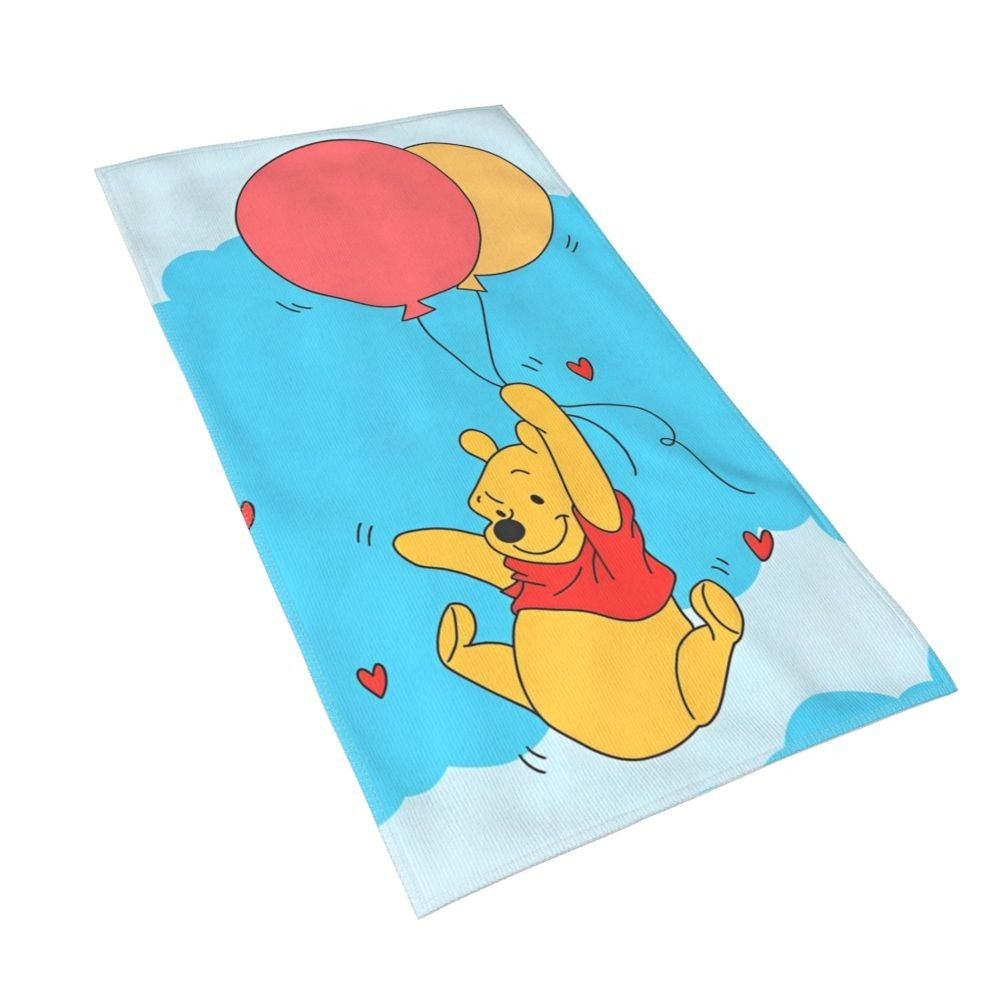 Winnie The Pooh Bear Piglet Merch Towel for Beach New Summer Microfiber Shower Towel No Sand Quick-Dry Surf Towels
