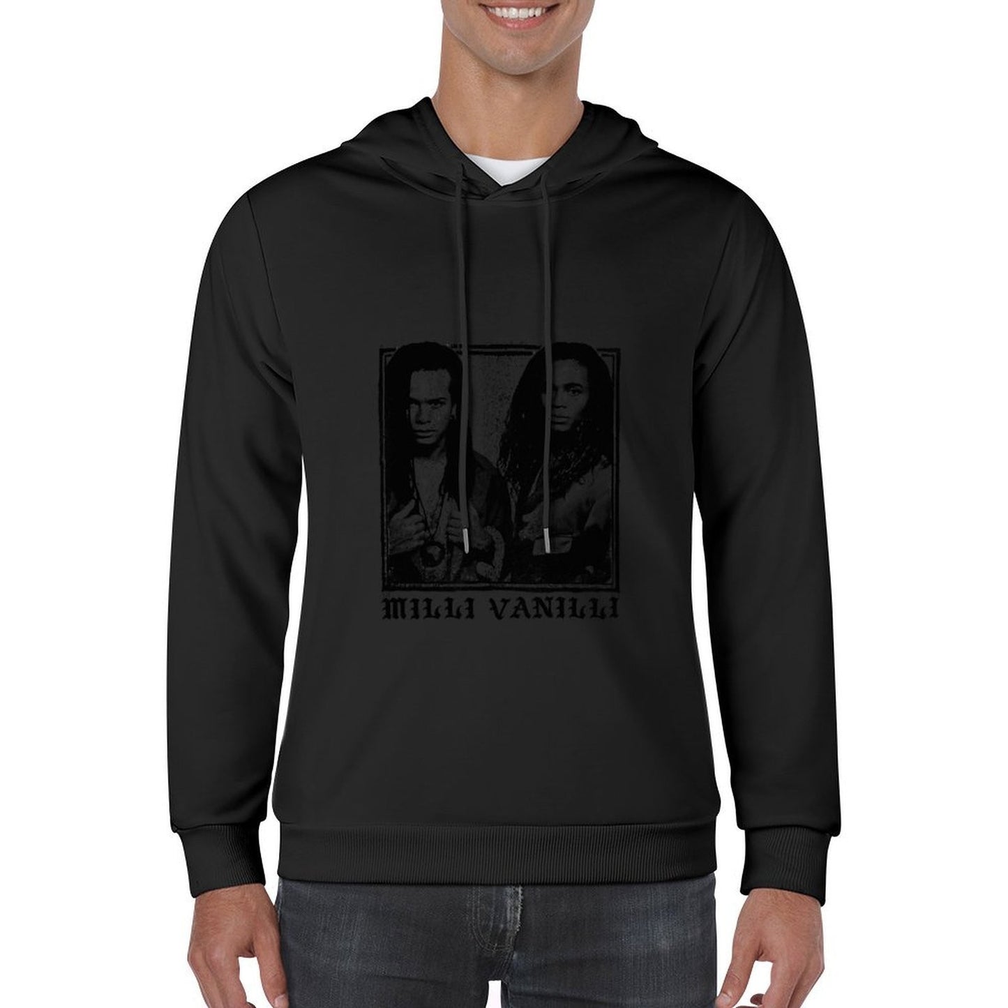Milli Vanilli - Faded Style Vintage Look Design Tribute Hoodie male clothes hoodies and sweatshirts new
