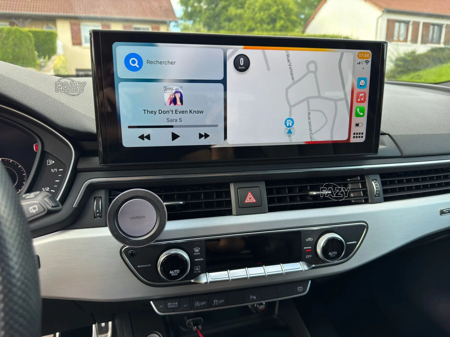Tela sensível ao toque Android 14 Carplay de 12,3 polegadas para Audi A4 A5 Q5 B9 2016-2023, rádio estéreo de carro, reprodutor multimídia, Wi-Fi, 4G, navegação GPS