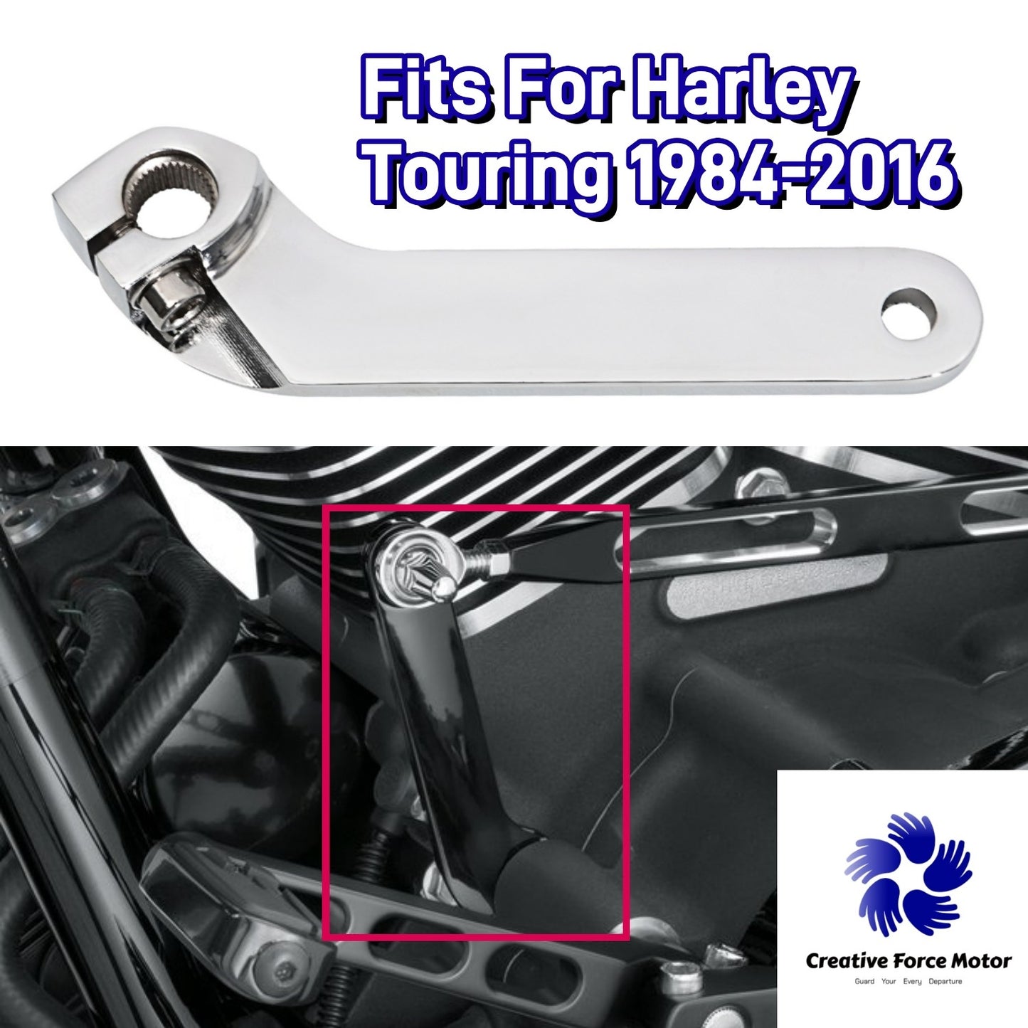 Alavanca Interna de Câmbio de Haste de Marcha para Harley Davidson CVO Tri Street Electra Glide Classic Road King 1984-2016