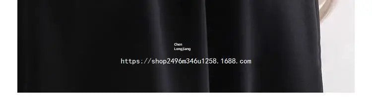 Plus Size High-waisted Slimming Black Draped Skirt Medium-length Umbrella Skirt For Women Thinning A- line Body Shaper