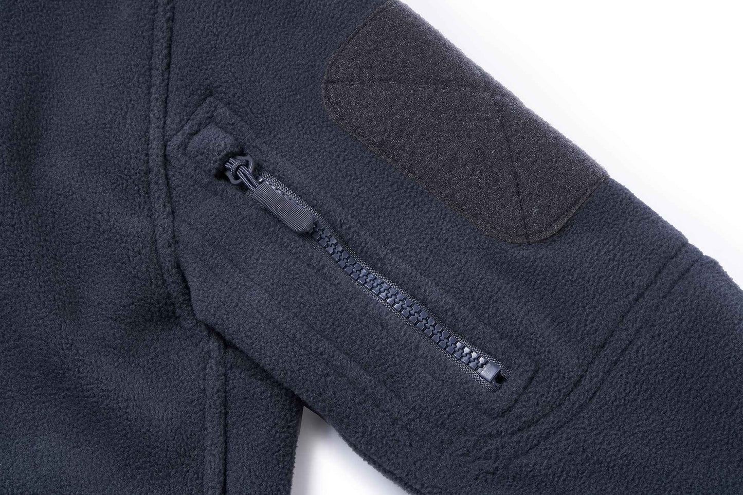 TACVASEN Spring Winter Fleece Jacket With Hoodie Mens Hooded Fleece Jacket Full-Zip Up Outdoor Windproof Hooded Warm Work Coat