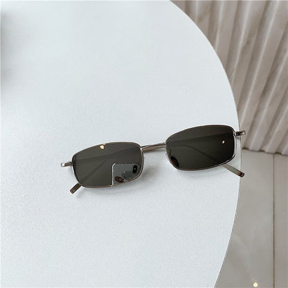 New Small Frame Rectangle Sunglasses Women's Brand Designer Square Sun Glasses Classic Men's Vintage Eyewear UV400 Gafas De Sol