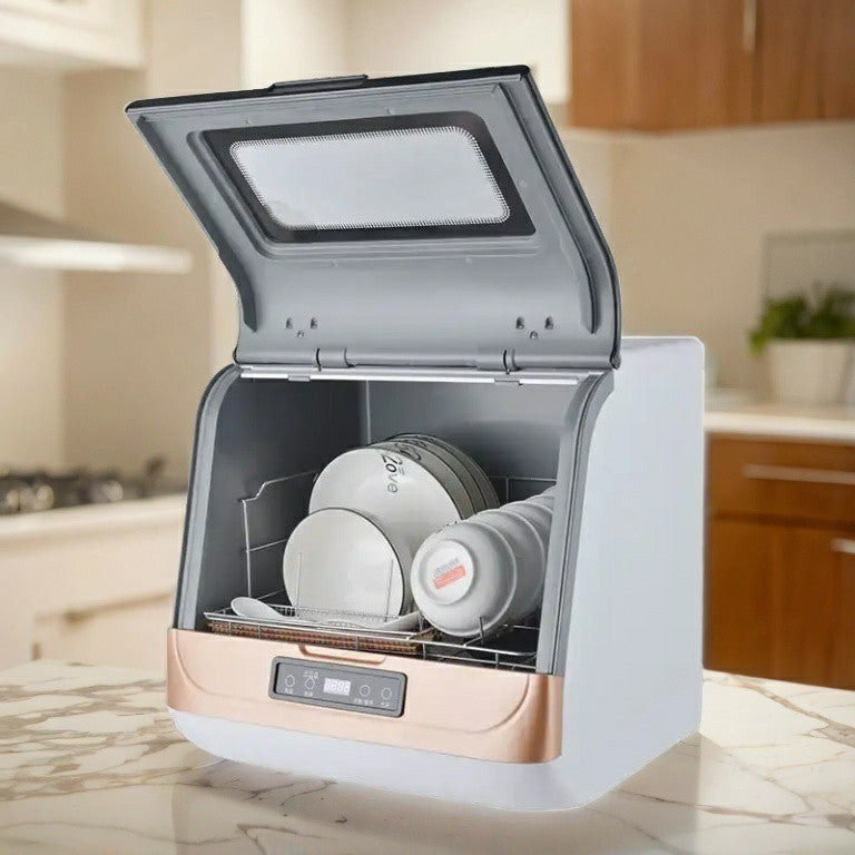 Eco-Friendly Homeuse Kitchen Dishwasher Portable Countertop Compact Smart Dishwashers With Air-Dry Function