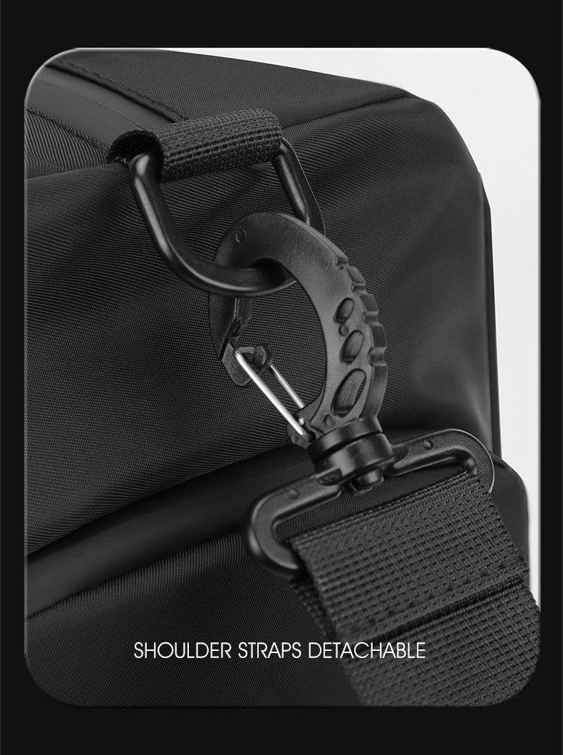 1 Piece Upgraded Sports Bag, Fitness Bag for Men and Women, Large Capacity Dry and Wet Separation Swimming Bag, Short-Distance Business Trip Portable Travel Bag, Sports Shoe Storage Bag, Multi-Purpose Luggage Bag