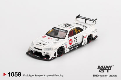 MINI GT 1:64 Bentley Nissan Lancia Ford Diecast Diorama Car Model Toys Simulação Miniatura Carro Modelo Coleção Ornamento Brinquedo