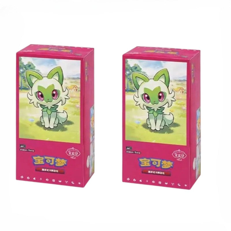 100% Original Pacote de Gemas Pokemon Vol3 Edição Cartas Anime Pokemon PTCG Bolsa de Gemas 2 Cartas Colecionáveis Brinquedo Presente de Aniversário Social