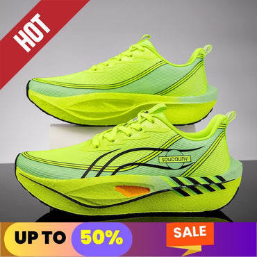 Running Shoes Casual Carbon Board Marathon Men Sports Tenis Air Breathable Women's Comfortable Athletic Nonskid Leisure Sneakers