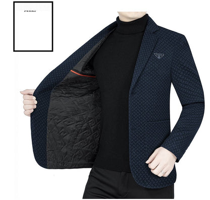 Men Business Casual Blazers Jackets New Male Checkered Suits Coats High Quality Man Spring Slim Blazers Jackets Coats Size 4XL