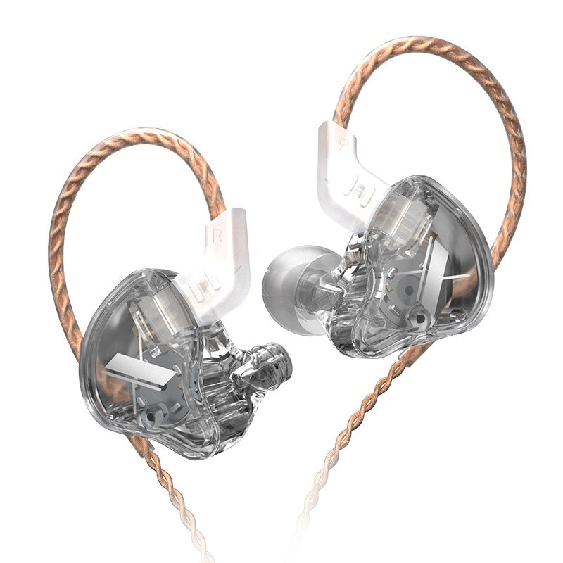 KZ EDX Wired Headset In-Ear Monitor Earbuds Earphones Detachable Cable Sport Game Noice Cancelling Headphone With Microphone