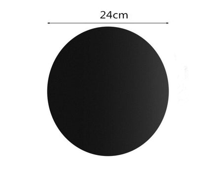 Non-stick Teflon Heat Resistant Pad Reusable Round Pan Pad Doormat Pan Barbecue Grill Doormat Dia 24 cm Baking Tool