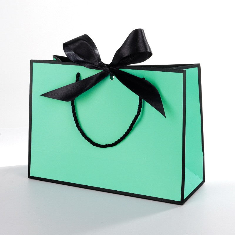 1pc Large Paper Gift Bag?Excluding Decorative Paper and Cards? - Valentine's Day Gift Bag - Portable Gift Bag with Handle