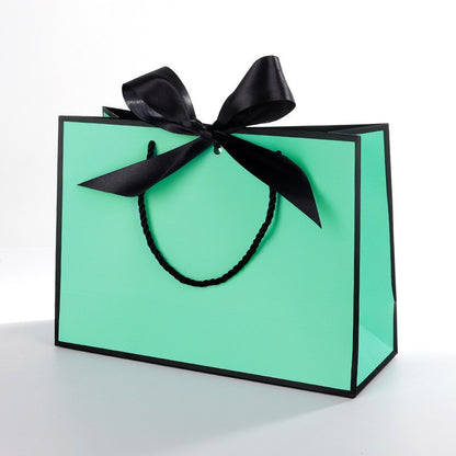 1pc Large Paper Gift Bag?Excluding Decorative Paper and Cards? - Valentine's Day Gift Bag - Portable Gift Bag with Handle