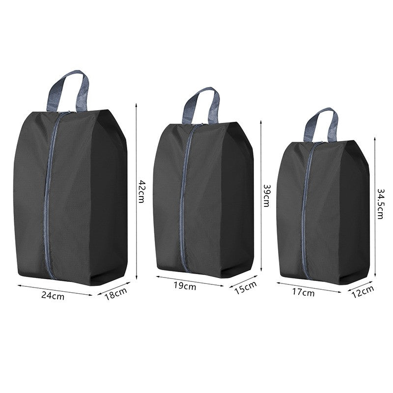 Dustproof Shoes Storage Bags Travel Portable Shoes Bag with Sturdy Zipper Pouch Case Waterproof Pocket Shoes Organizer
