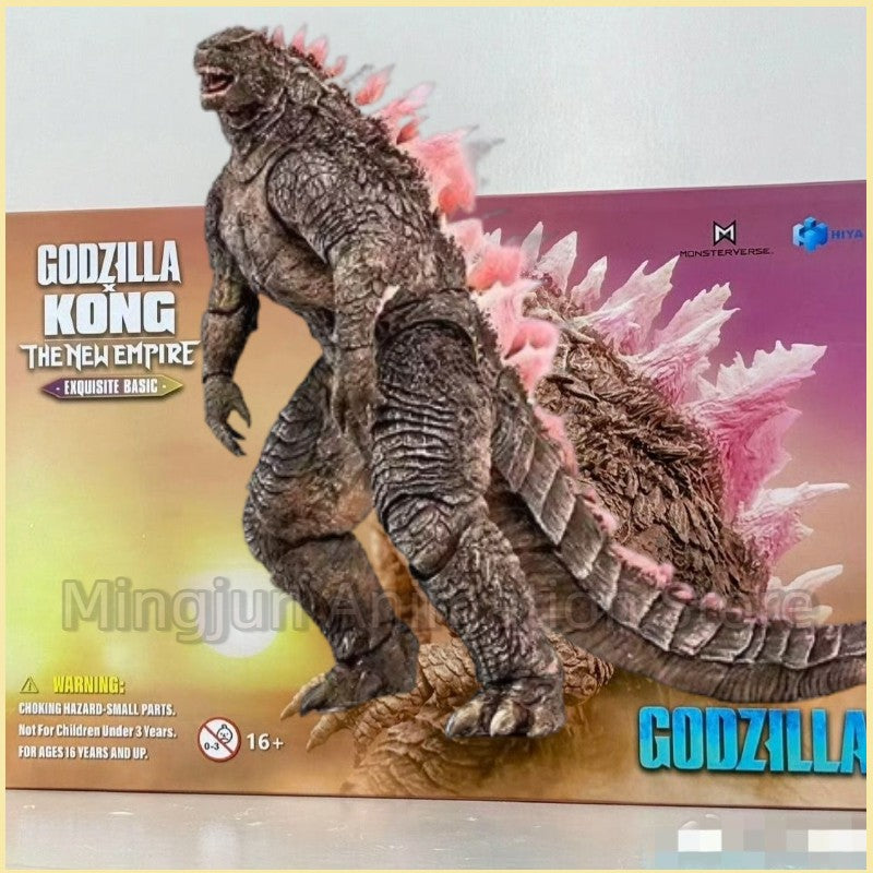 In Stock 18CM HIYA Action Figure Exquisite Basic Series   Kong The New Empire Godzilla Evolved Ver GARAGE KIT